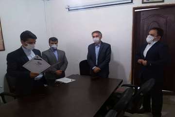 تکریم و معارفه رئیس شبکه دامپزشکی طرقبه شاندیز